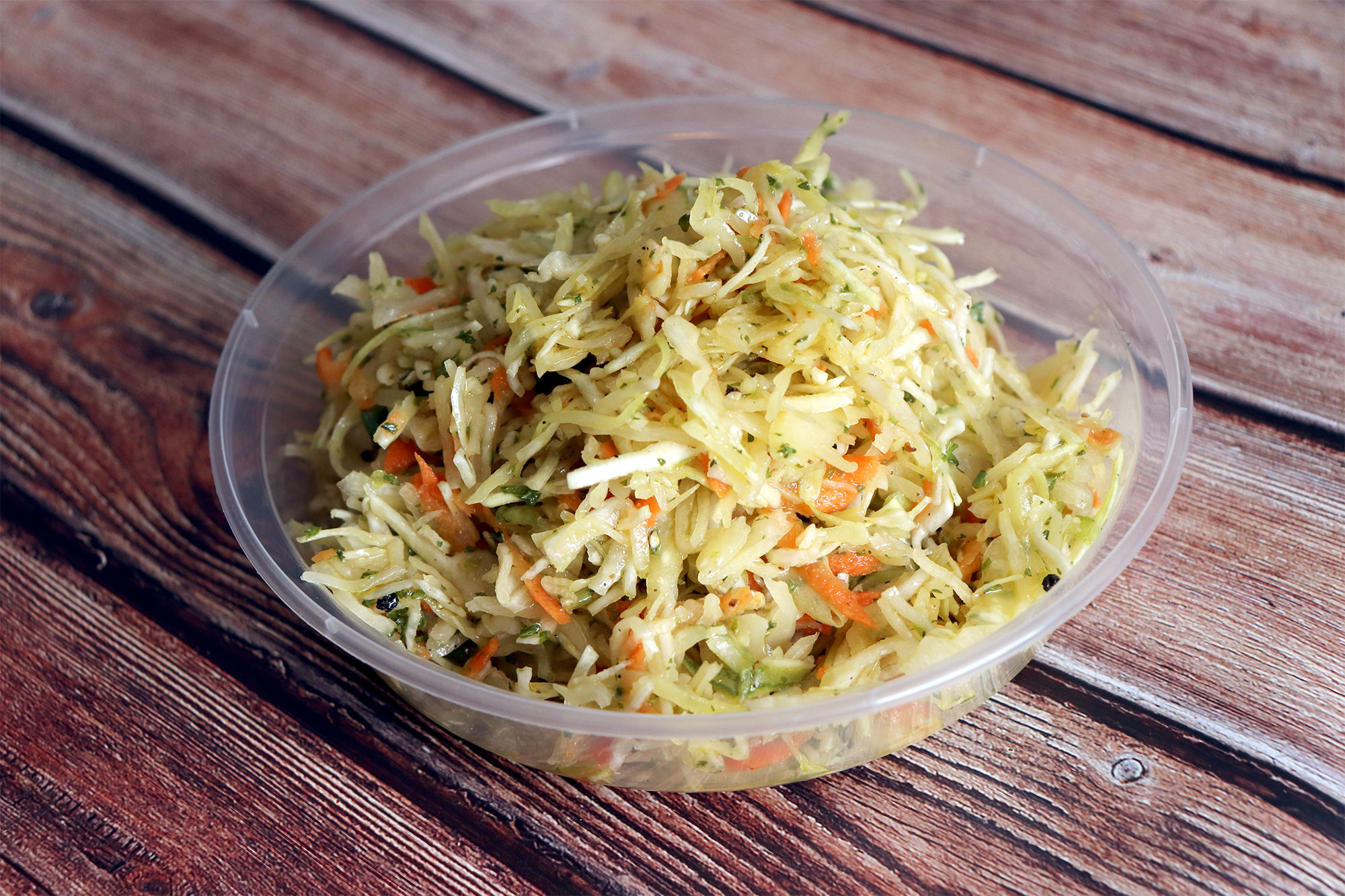 Oil & Vinegar Coleslaw (gluten free, vegan)