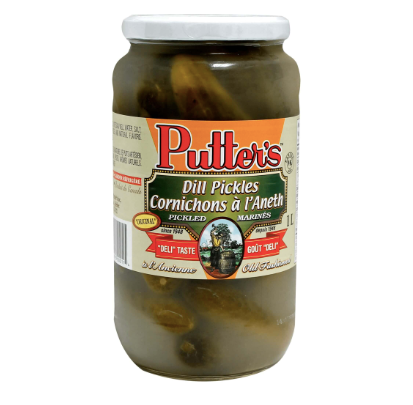 Putter's Pickles (jar)