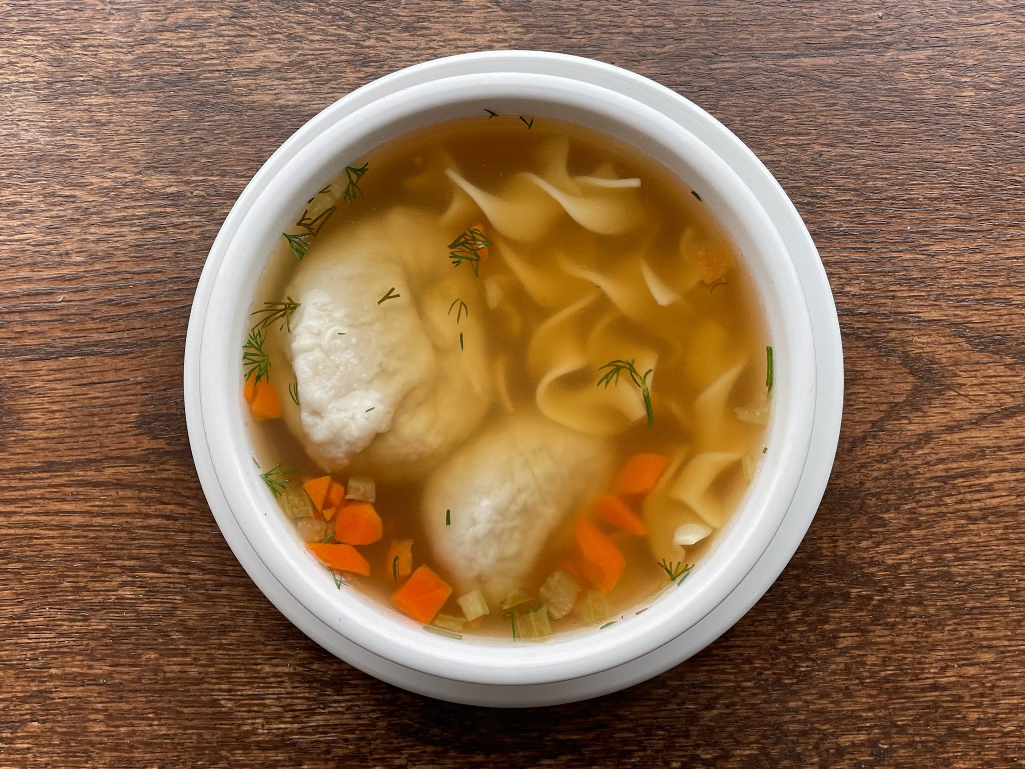 Chicken Kreplach Soup